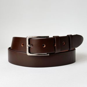 High Density Genuine Leather <b>Men</b> <b>Belt</b> Custom Size OEM Private Label Classic Business Casual Strap <b>Belt</b> LMB-0099 - Product Image 1