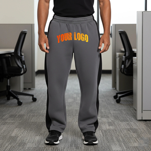Relaxed Fit Sweatpants Everyday Sweatpants for Men with <b>Elastic</b> Waistband Drawstring With OEM Service Men's Sweatpants - Product Image 1