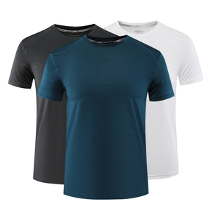 Men's T-<b>shirts</b> High Quality Custom Streetwear Heavyweight Short Sleeve Drop Shoulder Pure Color <b>Black</b> Blank Regular Fit Quick - Product Image 2