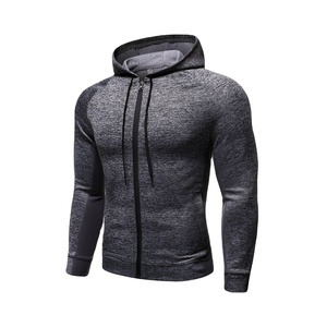 2026 New Male <b>Compression</b> Jogging Workout Clothing Running Sport Hoodie Sweatshirt Gym Fitness Training Outerwear Jacket - Product Image 3
