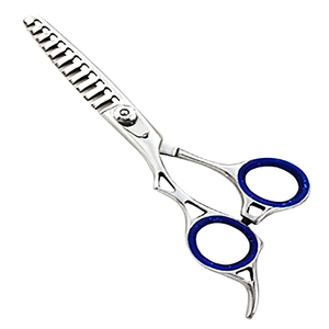 Professional Thinning <b>Scissors</b> Stainless Steel 440C 30 Teeth Blunt Tip Long Handle <b>left</b> <b>Handed</b> Hair Salon Use - Product Image 4