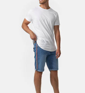 Personnalisé Fabricant Hommes Fermeture Éclair Braguette Coupe Lâche 100% Coton Pantalon Denim Épais Baggy Jeans Shorts Skate Shorts - Product Image 1