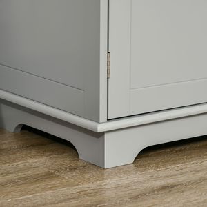 Credenza con Ripiani Regolabili e Cassetti, Top in Legno di Gomma, Mobile per Cucina e Bar - Product Image 4