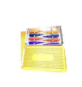 Juego de 8 Curetas Cervicales de Hueso Fabricadas Manualmente, Instrumentos Ortopédicos de Columna Vertebral de Acero Inoxidable Alemán, CE ISO - Product Image 2