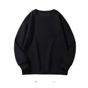 Sweat-shirt d'hiver pour homme en tissu épais et dense, doublure polaire chaude, couche de base solide et épaisse, vêtement haute densité - Product Image 3