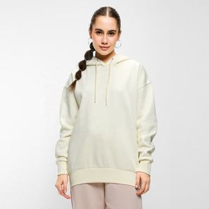 Sudadera con Capucha Personalizada con Logotipo para Mujer, Sudadera de Invierno 100% Algodón con Forro Polar y Bordado, Mangas Largas - Product Image 3