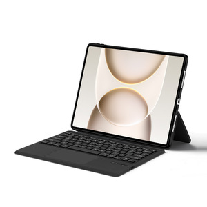 Fashionable Wireless <b>Tablet</b> <b>Keyboard</b> Leather Case Magnetic with Built-in Touchpad for Honor Magic Pad3 12.5, 13.3 Inch - Product Image 1