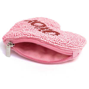 Meilleure Vente PR EXPORTS PR002 Pochette à Monnaie Perlée Faite à la Main, Thème Fête, Mini Pochette Cosmétique en Verre Perlé avec Fermeture Éclair, Tendance Unisexe - Product Image 2