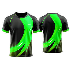 Maillots d'uniforme d'équipe personnalisés sérigraphiés 100% coton pour hommes personnalisés athlétiques - Product Image 2