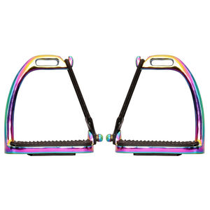 Estribos Extra Anchos de Acero Inoxidable de 6 Pulgadas, Diseño Personalizado, Servicio OEM, Seguridad para Montar a Caballo, Colores Personalizados, Más Vendidos - Product Image 2