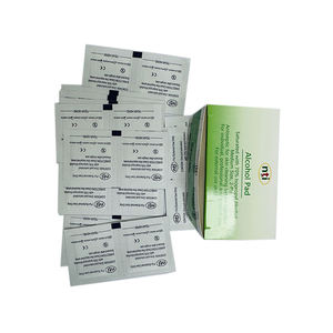 Toallitas Desinfectantes NTI Tamaño Mediano 20cmx15cm Saturadas con Alcohol Isopropílico al 70% para Limpieza de la Piel y Uso Antiséptico - Product Image 1