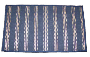Handwoven Dyed cora fiber dining table mat <b>Rectangle</b> Bamboo Eco-Friendly Reusable Durable Patterned Dining <b>Placemat</b> Home - Product Image 3