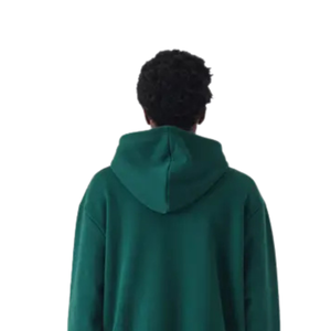 Custom <b>Men</b>’s Wide Body Hooded Pullover with Front <b>Pouch</b> Pocket Relaxed Box Shape Casual Street Fashion Apparel Factory - Product Image 4