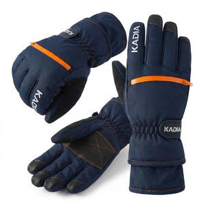 Gants de ski imperméables KADIA personnalisés, coupe-vent, pour homme et femme, compatibles écran tactile, pour sports d'hiver en plein air - Product Image 4