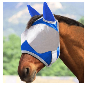 Horse <b>Fly</b> Mesh Protector Lightweight Ventilated Design with Fine Eye Coverage and Secure Closure for Long Lasting Horse Comfort - Product Image 3