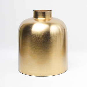 Vase en fer incassable, pot à fleurs, vase à fleurs pour la décoration de la maison, salon, chambres, bureau, café, décoration, vase en fer - Product Image 2