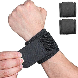 สายรัดข้อมือไนลอนปรับความตึงได้ พร้อมตัวล็อคแบบตะขอเกี่ยวที่สวมใส่สบาย ยี่ห้อ LEAFITS รองรับการใช้งานได้หลากหลายสำหรับการยกน้ำหนัก - Product Image 5