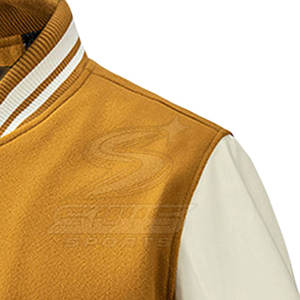 Chaqueta Letterman para Hombre, Elegante, Ajustada, Informal, Cálida, Moderna y Cómoda - Product Image 3