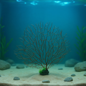 Planta de Coral Artificial Yommy de 40cm x 38cm, Accesorio Decorativo para Acuario - Product Image 3