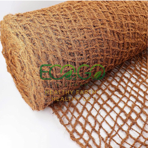 Vietnam Natural Coconut Coir Mesh for <b>Soil</b> Erosion Control Biodegradable Coir Net Mat for Agriculture & Landscaping by Eco2go - Product Image 2