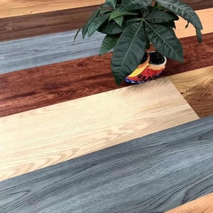 พื้นไม้ SPC ลายไม้กันน้ำ 100% รุ่นใหม่ หนา 5 มม. ระบบล็อค ไวนิล พลาสติก สำหรับปูพื้นภายในอาคาร - Product Image 1