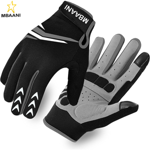 Full Finger Cycling <b>Gloves</b> with Padding for Men Women, Anti-Slip, Shock Absorbing, Breathable, <b>Touchscreen</b> Mountain Bike <b>Gloves</b> - Product Image 1