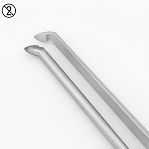 Pinzas Utrata de Alta Calidad con Mango Redondo, Pinzas Quirúrgicas Oftálmicas de Acero Inoxidable, Instrumento Microquirúrgico para Capsulorrhexis - Product Image 2