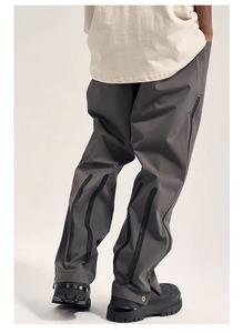 Pantalon de ski unisexe imperméable 10 000 mm, coupe ample, isolé en polaire, color-block, polyester/nylon, pour adulte, vêtement d'extérieur - Product Image 6