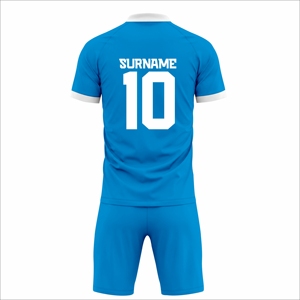 Uniforme de Fútbol Personalizado, Conjunto de Camiseta de Fútbol, Poliéster Transpirable de Primera Calidad, Nombre del Equipo Impreso, OEM, ODM, Marca Privada - Product Image 3