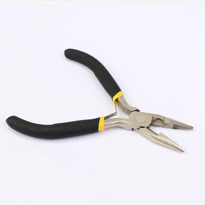 Pince à extensions capillaires en acier inoxydable la plus vendue, outil de pose de micro-anneaux, prix de gros, modèle BEST ELECTRO SURGICAL - Product Image 2