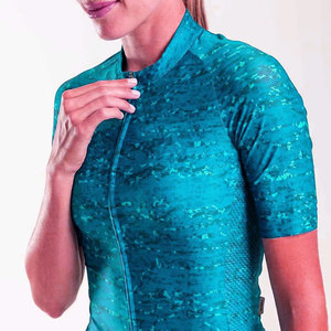 Conjunto de Ciclismo de Alto Rendimiento para Mujer, Jersey de Ciclismo de Velocidad, Conjuntos de Triatlón Ecológicos con Logotipo Personalizado, Uniforme de Ciclismo Transpirable y Reflectante - Product Image 6