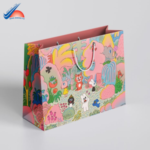 Bolsa de Compras de Papel de Lujo Personalizada con Impresión de Logotipo y Asas de Cuerda - Product Image 1