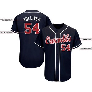 Uniforme Personalizado de la Selección Nacional de Béisbol con Logotipo, Número de Jugador y Logotipo del Patrocinador, Secado Rápido, Absorción de Humedad, Precio de Fábrica al por Mayor - Product Image 2