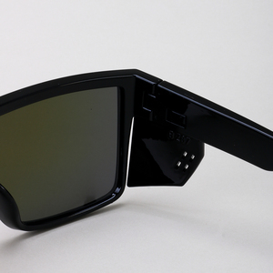 3411 High Quality Retro Custom Removable Shield ANSI Z87 Safety <b>Sunglasses</b> Polarized Mirror Oversize <b>Square</b> Shades Women Men - Product Image 5