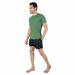 Ensembles d'été gothiques pour hommes de qualité supérieure en noir – Ensembles d'été personnalisables pour hommes, style décontracté, vente en gros pour adultes - Product Image 2