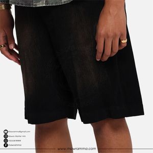 Shorts de mezclilla rotos para hombre, estilo urbano, vintage, hip hop, para verano, clásicos, unisex. - Product Image 2