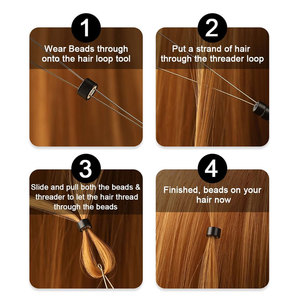 Kit de Herramientas para Extensiones de Cabello de Acero Inoxidable, Accesorios Profesionales para Salón, Servicio OEM, Instalación y Aplicación de Extensiones de Cabello - Product Image 5