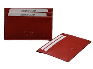 Most Popular Slim Card Sleeve High Demand Wholesale Genuine Full Grain Leather <b>RFID</b> <b>Wallet</b> Custom Logo Card Holder Credit Cards - Product Image 4