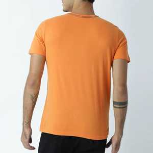 Men Orange Short Sleeve <b>T</b>-<b>Shirt</b> With <b>Guitar</b> Photo Print Regular Fit O-Neck Casual Jersey Cotton Design Men <b>T</b> <b>Shirts</b> online. - Product Image 5