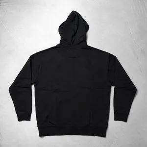 MENS <b>BLACK</b> <b>HOODIE</b> <b>PLAIN</b> BLANK PULLOVER KANGAROO POCKET HOODED SWEATSHIRT S-3XL - Product Image 2