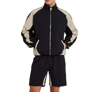 Conjunto de Pantalones Cortos y Chaqueta Cortavientos para Hombre, Hecho a Medida en Fábrica, Producto de Moda, Ropa Casual, Conjuntos de Pantalones Cortos y Chaqueta Cortavientos para Hombre en Venta - Product Image 1