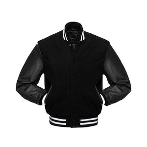 OEM Custom Varsity <b>Jacket</b> College <b>Baseball</b> Letterman Varsity <b>Jacket</b> <b>for</b> <b>Men</b> Embroidery Logos Breathable <b>Jackets</b> - Product Image 1