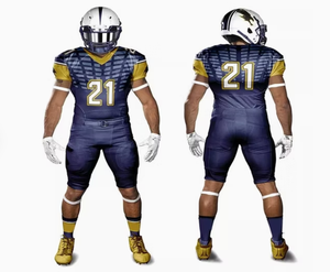 Uniformes de football américain en gros pour hommes, vêtements de sport d'équipe personnalisés de haute qualité, maillots durables et respirants, fournisseur - Product Image 1