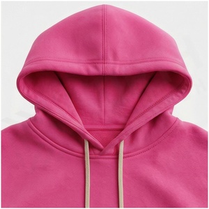 Women <b>Pink</b> Hooded Tracksuit Set Full Sleeve Geometric Print Casual Loose Fit <b>Sweatshirt</b> and Jogger Pants Autumn Wear - Product Image 4