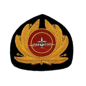 Insignias Bordadas a Mano de Alta Calidad, Lavables, Sólidas, Personalizadas, con Hilo Metálico, Ecológicas, Libres de Níquel, de Lujo - Product Image 1