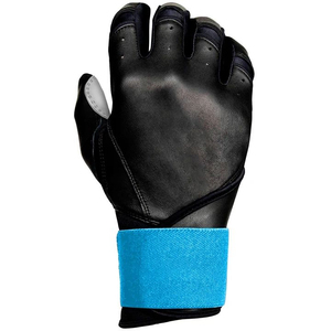 Customizable Leather Batting Gloves with Hook and Loop Closure Lightweight Design and Enhanced Grip Surface for <b>Athletes</b> - Product Image 4