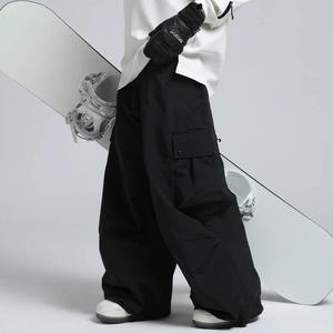 Pantalons de ski imperméables pour hommes, pantalons de snowboard, pantalons de sport d'hiver en plein air, pantalons de neige isolés, coupe-vent, thermiques - Product Image 4