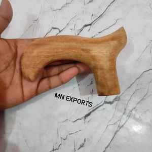 Bastón de Madera Pulida Hecho a Mano, Ecológico, Moderno, con Mango de Caña, Duradero y Elegante, MN EXPORTS - Product Image 5