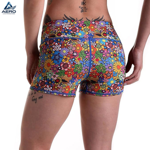 Shorts Deportivos Personalizados de Primera Calidad para Mujer, Sostenibles, Sin Costuras, Sublimados, para Fitness, Yoga y Gimnasio - Product Image 2