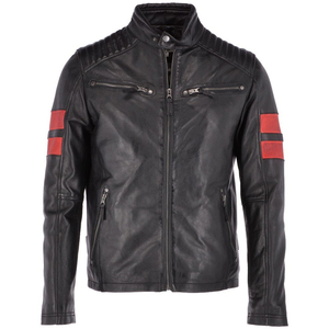 Hot Selling 100% Genuine Brown <b>Leather</b> <b>Jacket</b> for Men Patterned with Camouflage Front Logo Top <b>Leather</b> Fashion - Product Image 1
